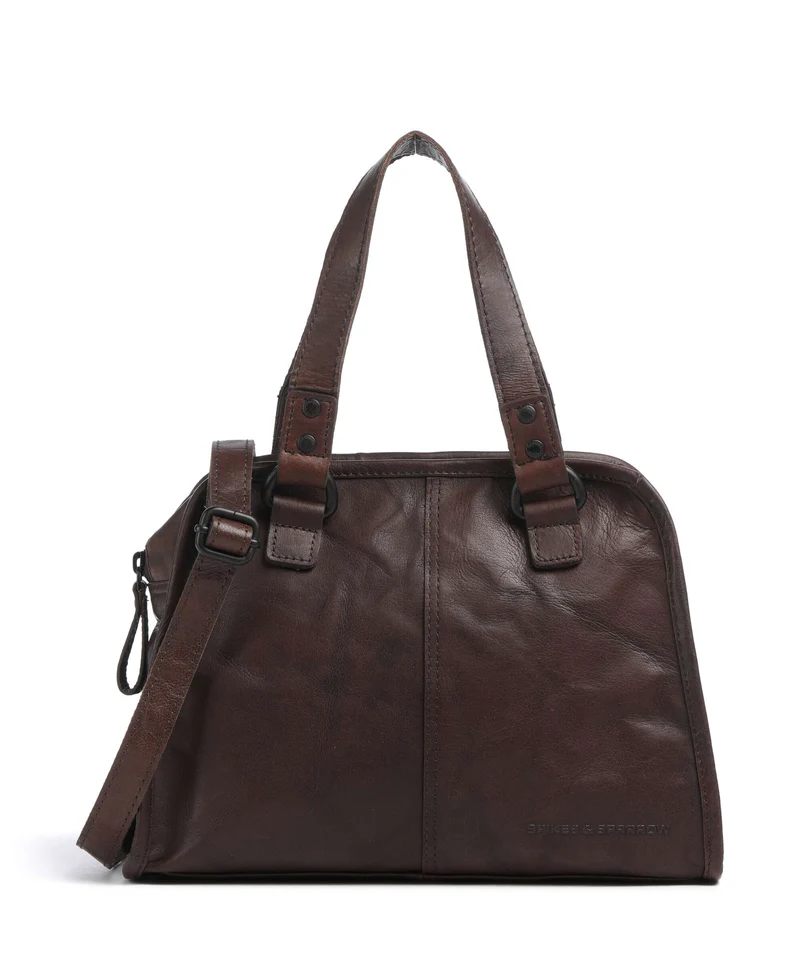 Spikes & Sparrow Bronco Danine Borsa a mano dark brown