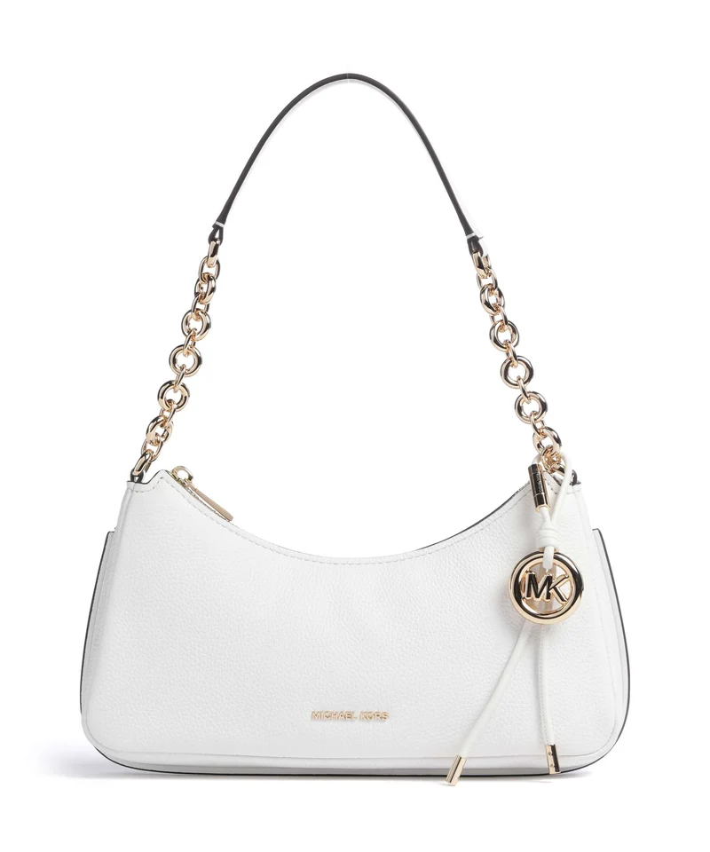 Michael Kors Nolita Medium Borsa a spalla optic white