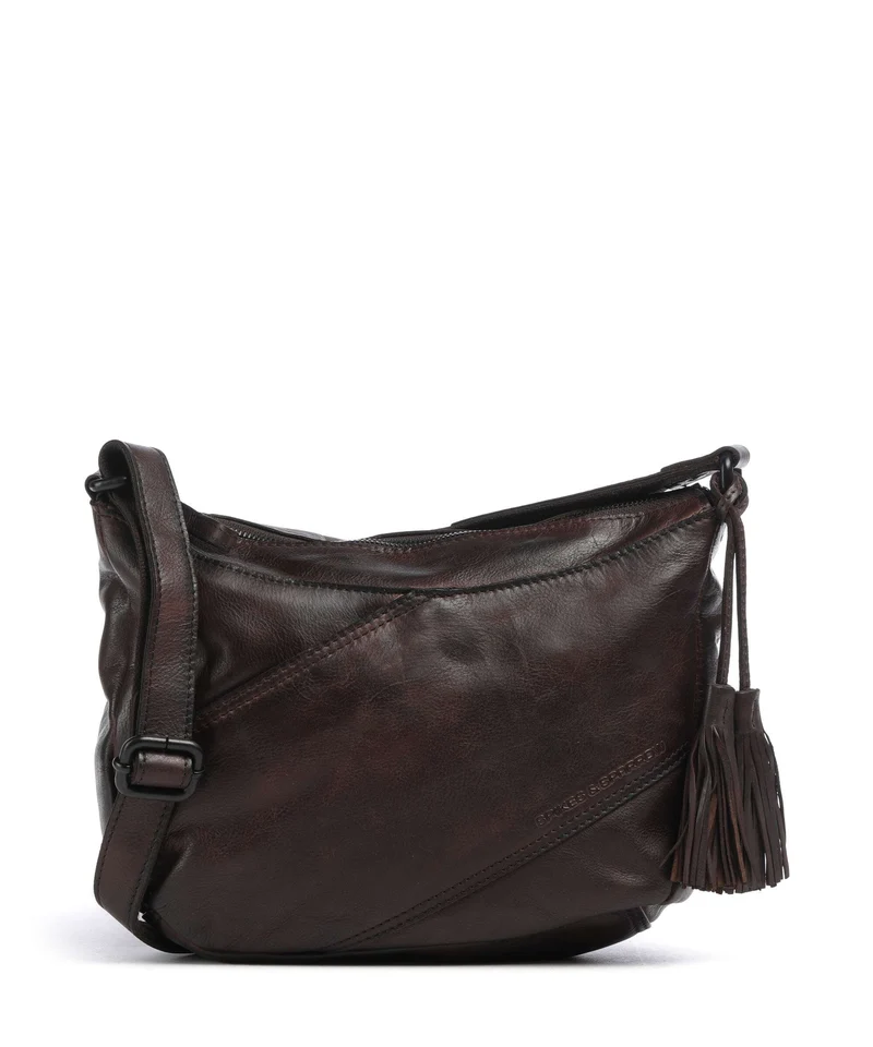 Spikes & Sparrow Apache Lorain Borsa a tracolla dark brown