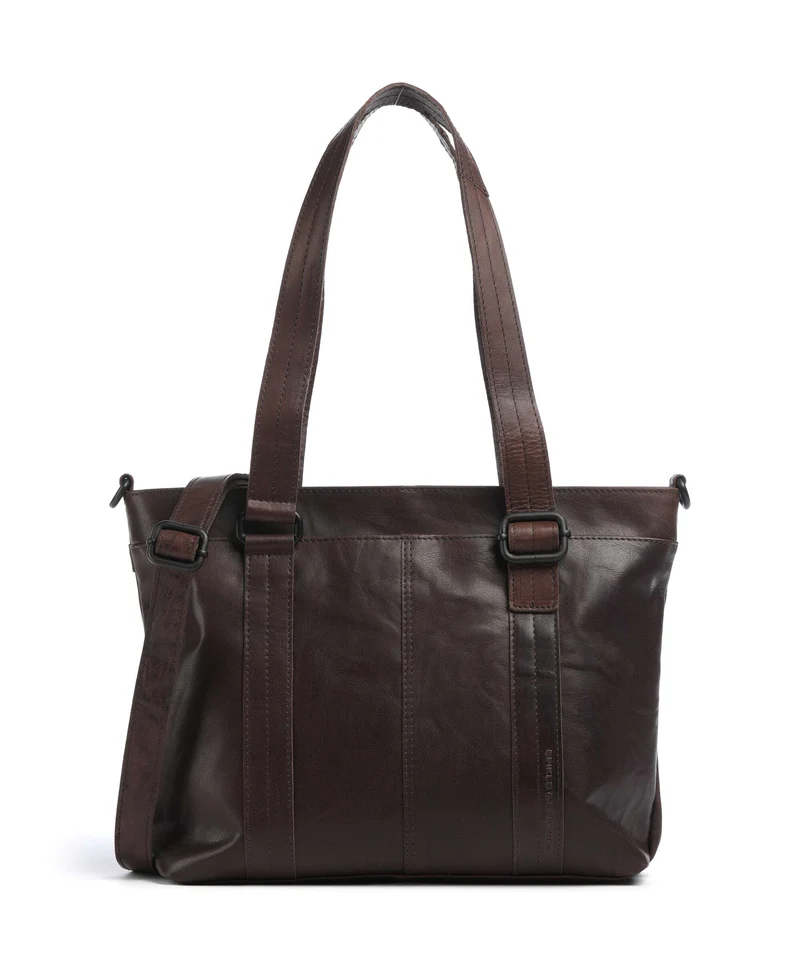 Spikes & Sparrow Bronco Alexis Borsa shopper dark brown