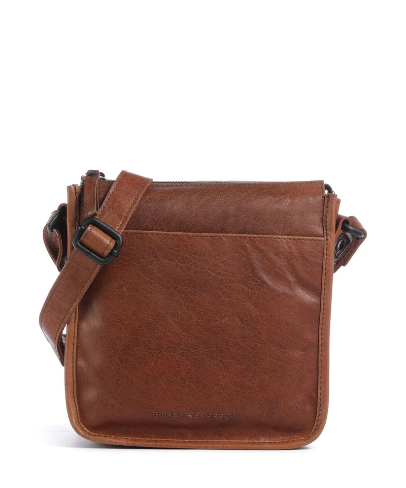 Spikes & Sparrow Bronco Margo Borsa a tracolla brandy
