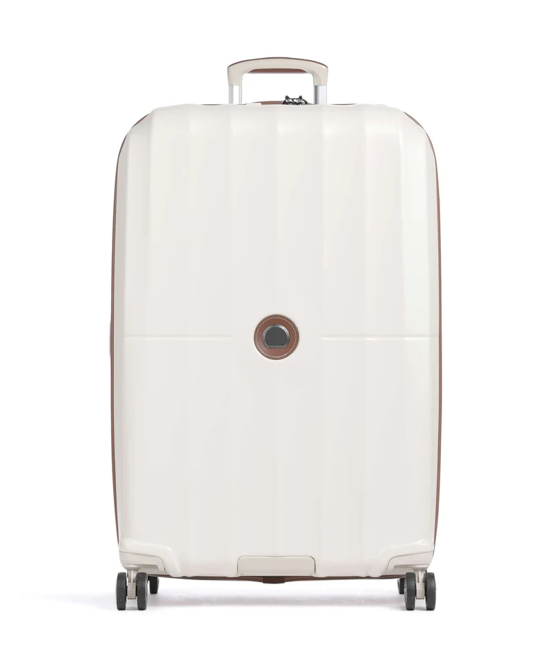 Delsey Paris Carrousel 2 Valigia trolley (4 ruote) off white
