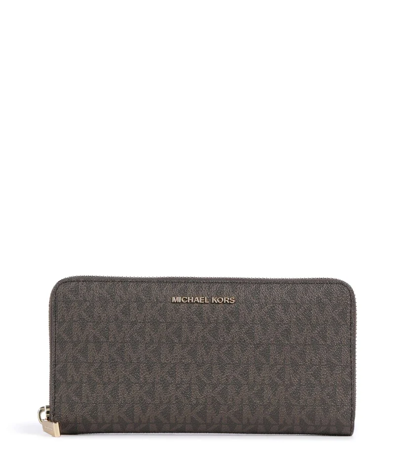 Michael Kors Jet Set Large Portafoglio brown/acorn