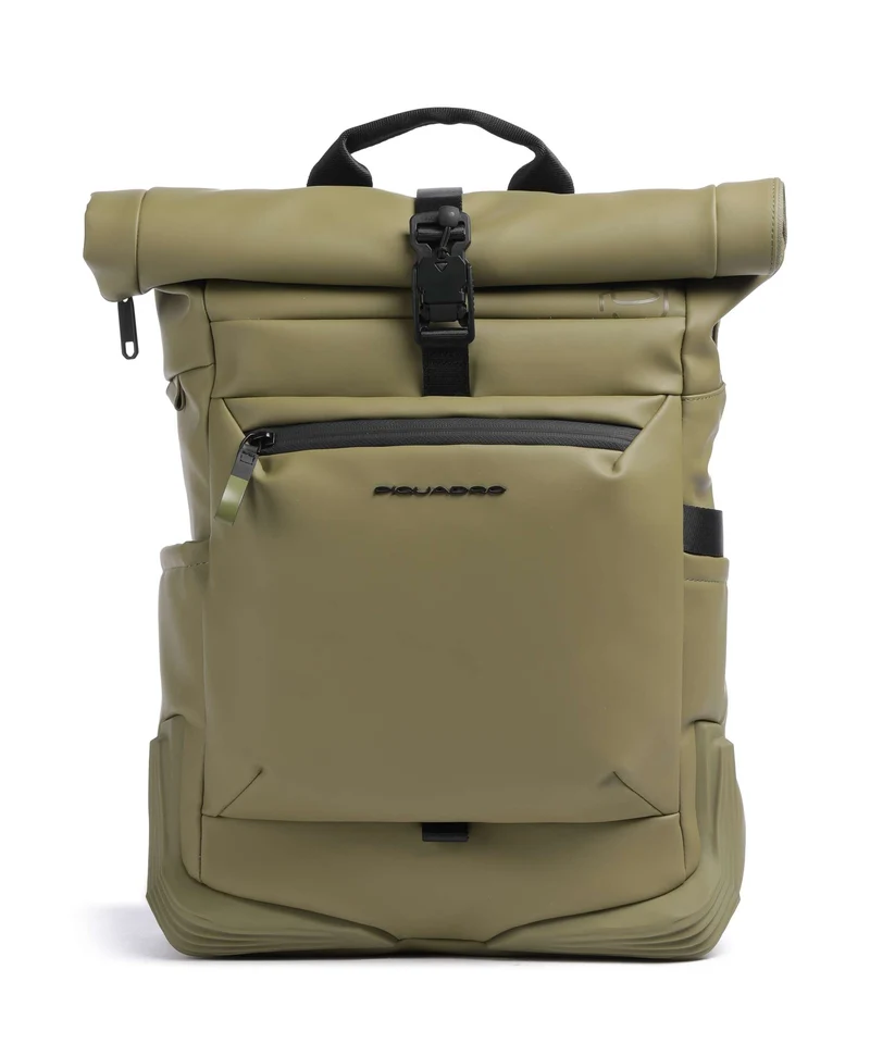 Piquadro Corner Special Zaino roll-top light green