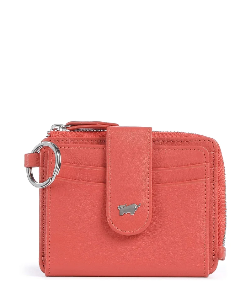 Braun Büffel Joy Porta carte di credito coral