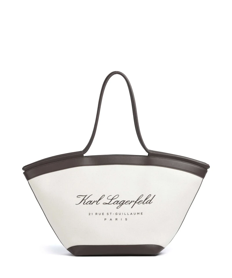 Karl Lagerfeld K/Hotel Karl Large Borsa shopper natural