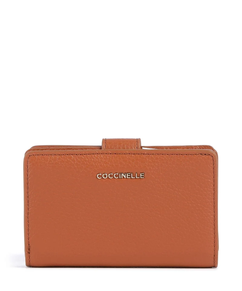 Coccinelle Metallic Soft Portafoglio crab