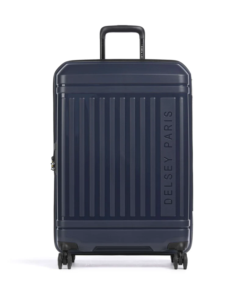 Delsey Paris Lutece Se Valigia trolley (4 ruote) navy