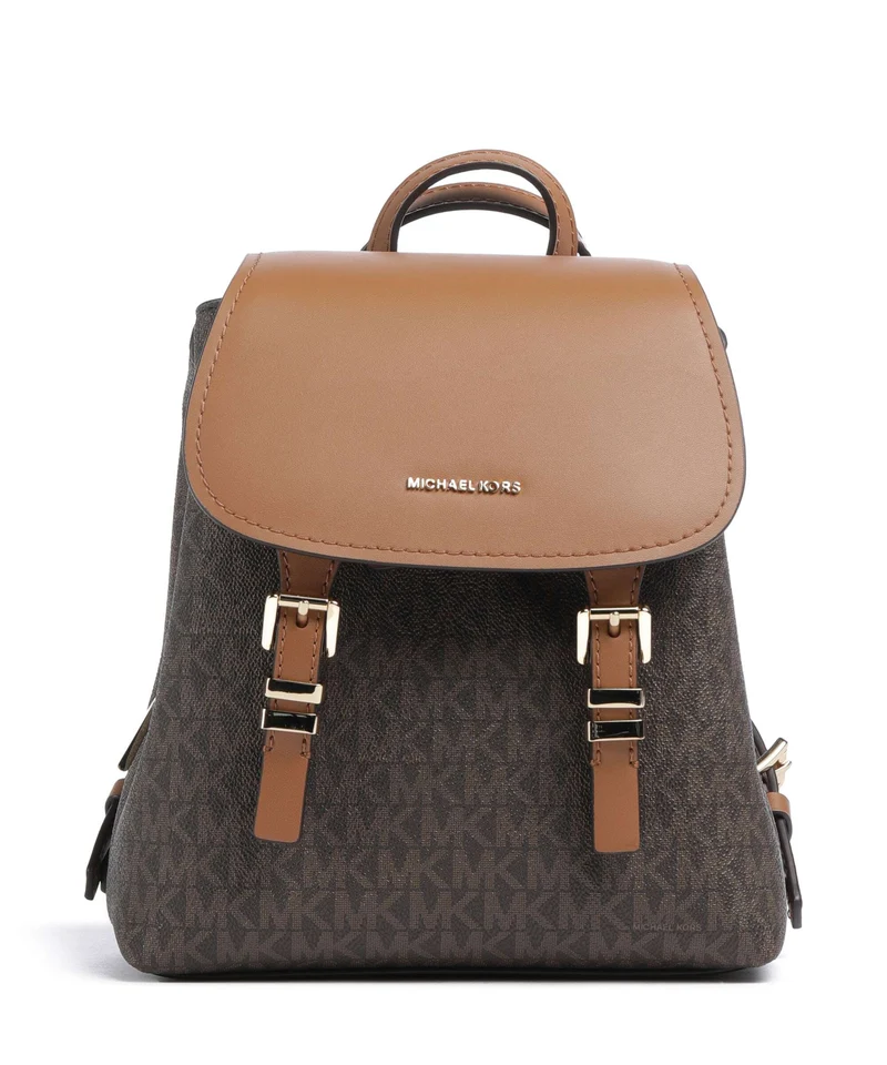 Michael Kors Quinn XS Borsa a zainetto brown/acorn