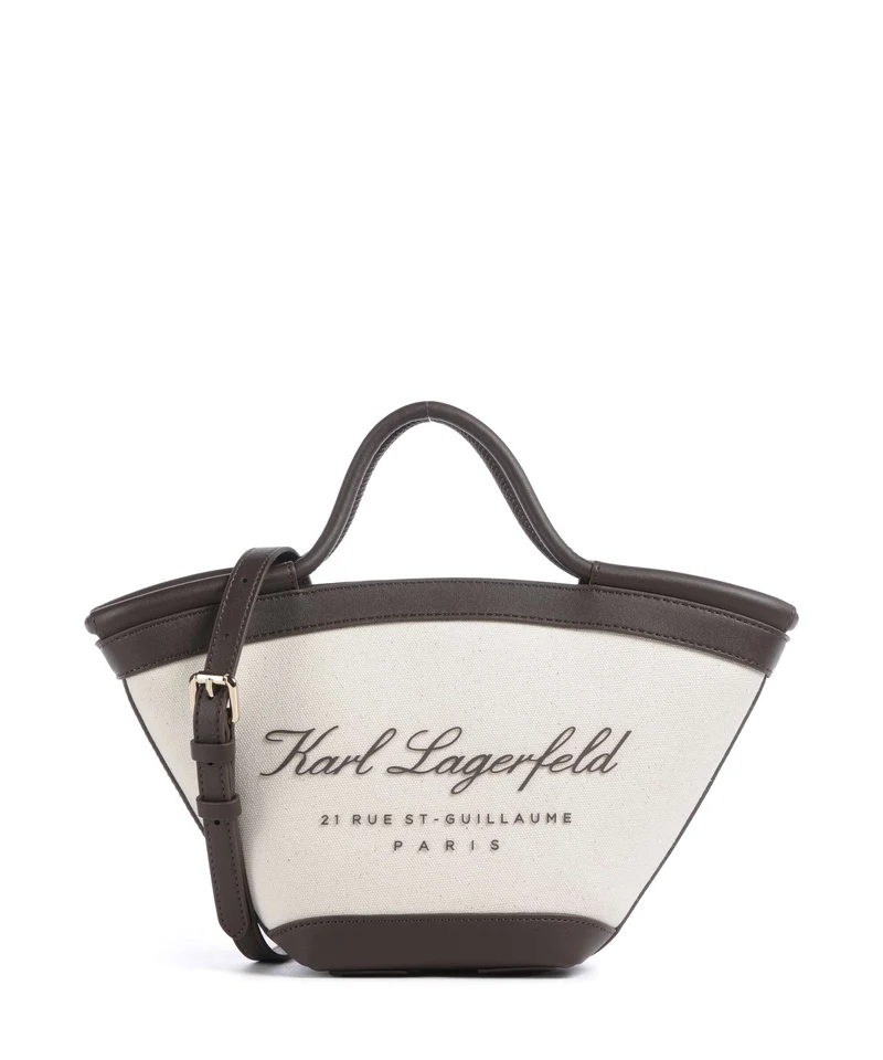 Karl Lagerfeld K/Hotel Karl Small Borsa a mano natural