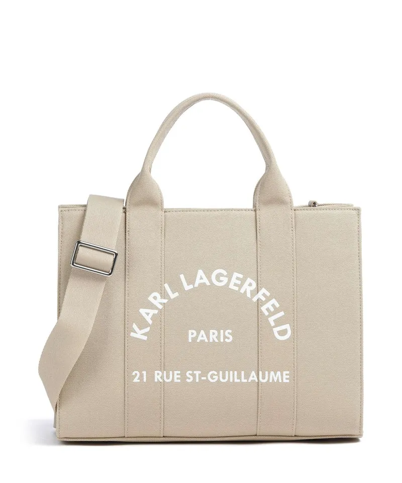Karl Lagerfeld K/Rue St Guillaume Medium Borsa a mano safari