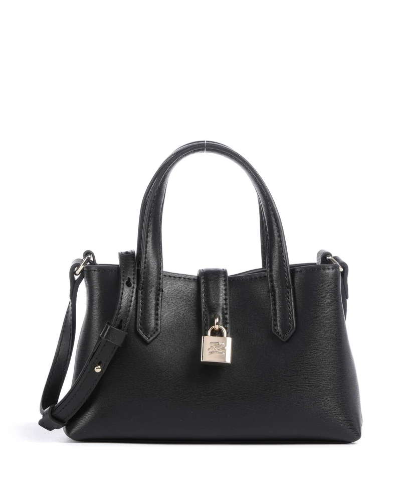Karl Lagerfeld K/Autograph Padlock Borsa a tracolla black/gold