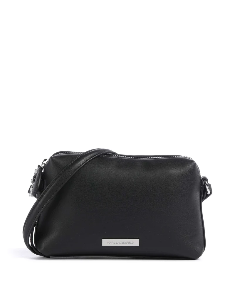 Karl Lagerfeld Ikon Smooth Borsa a tracolla black