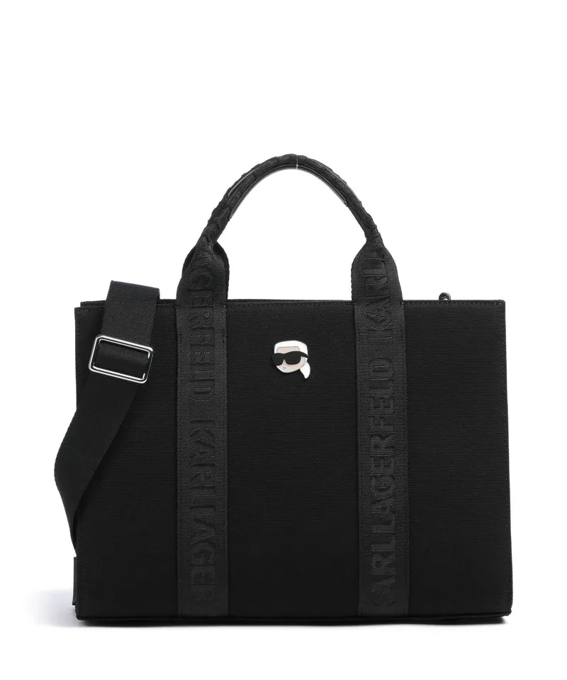 Karl Lagerfeld Ikon Medium Borsa a mano black