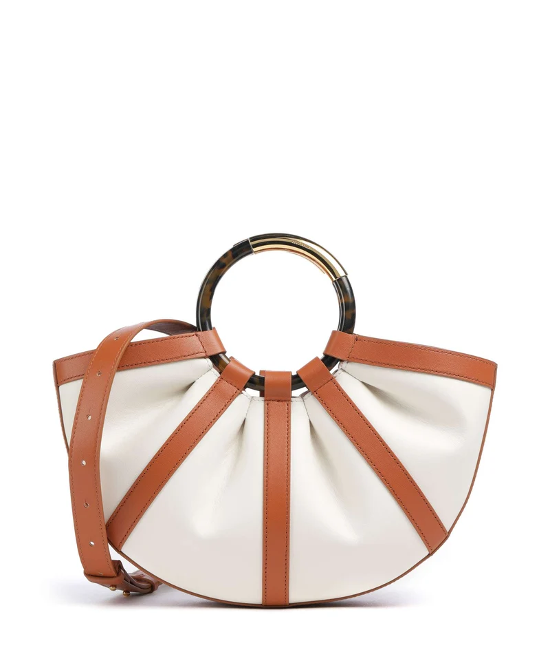 Coccinelle Shell Borsa a mano crab/pearl