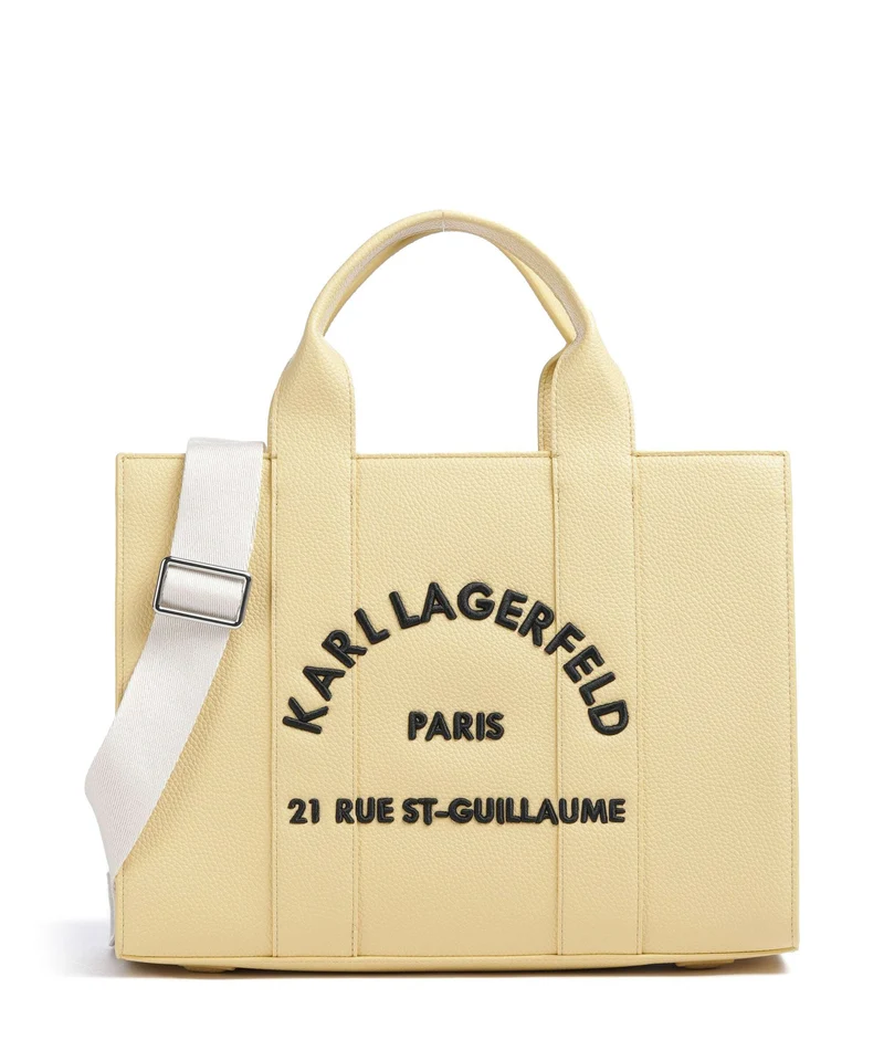 Karl Lagerfeld K/Rue St Guillaume Medium Borsa a mano sunlight