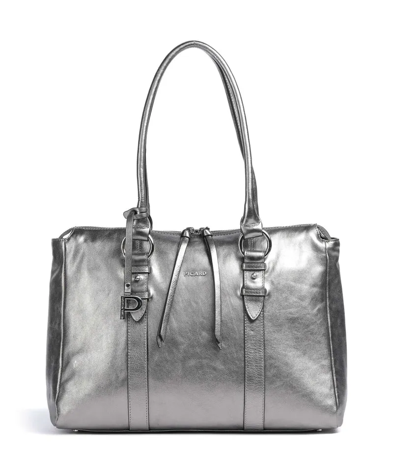 Picard Valesca Borsa shopper silver