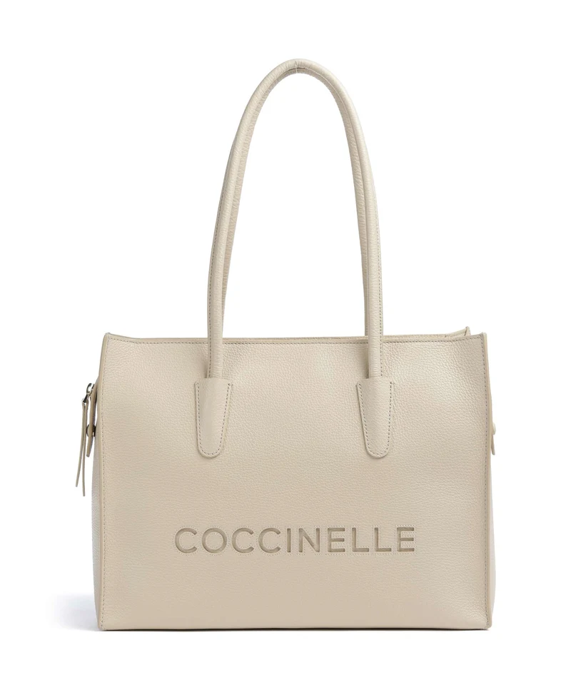Coccinelle Myrtha Borsa shopper sandshell