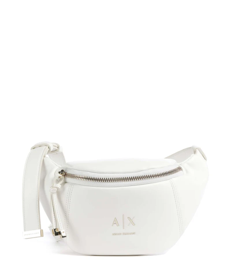 Armani Exchange Alice Borsa a tracolla off white