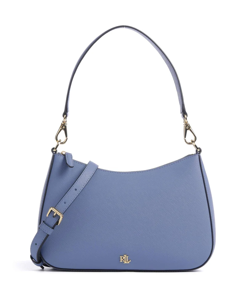 Lauren Ralph Lauren Danni 26 Borsa a spalla carson blue