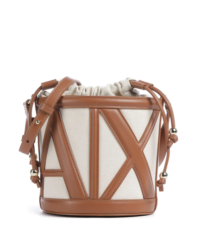 Armani Exchange Marisol Borsa a secchiello natural/saline clay