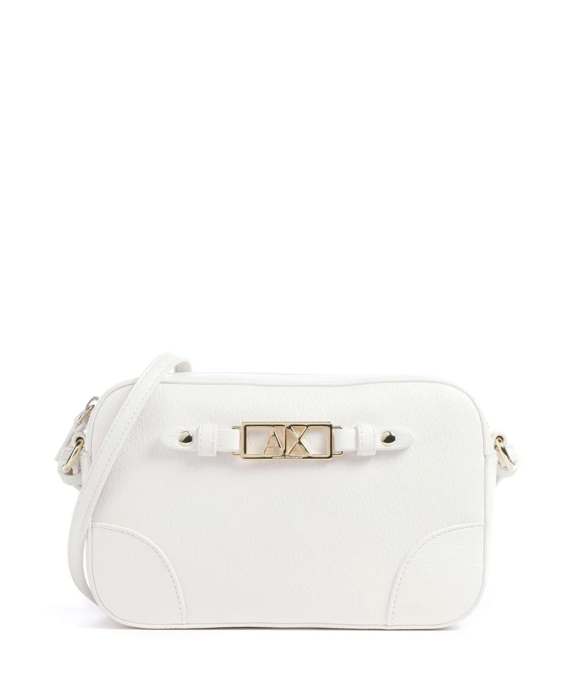 Armani Exchange Polly Borsa a tracolla off white