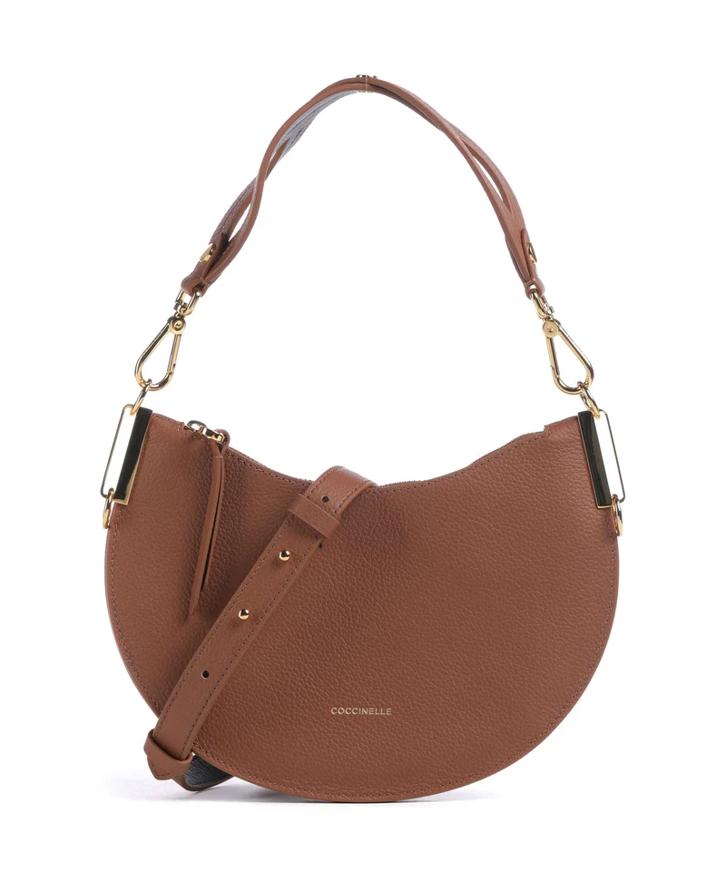 Coccinelle Sunup Borsa a spalla cognac/noir
