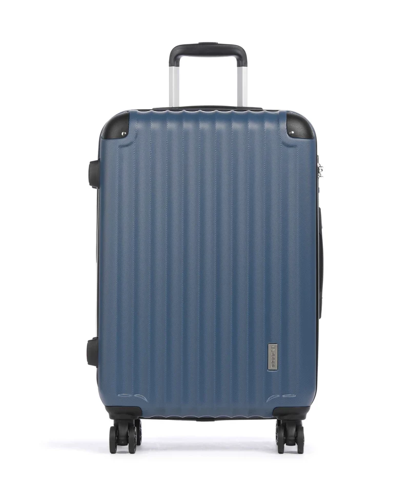 Pack Easy Clipper-Toronto Valigia trolley (4 ruote) marine