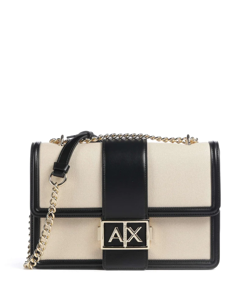 Armani Exchange Wonder M Borsa a spalla natural/black