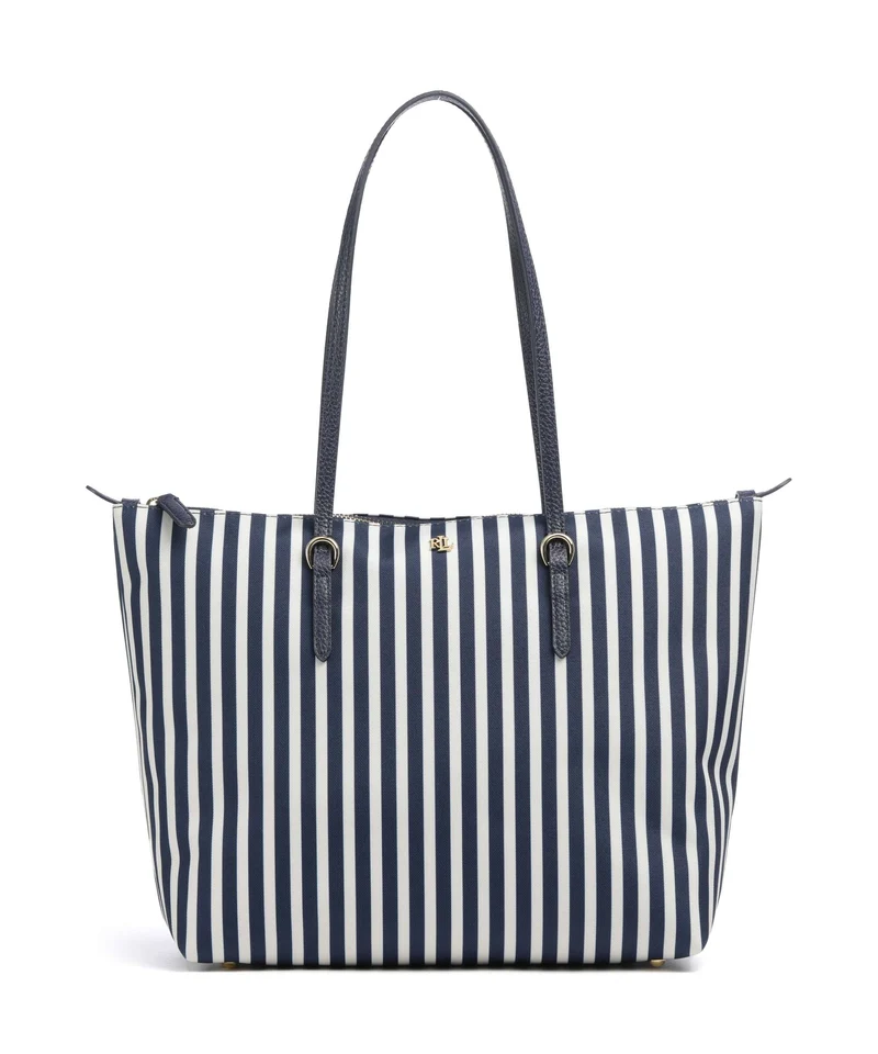 Lauren Ralph Lauren Keaton 26 Borsa shopper skinny stripe/refined navy