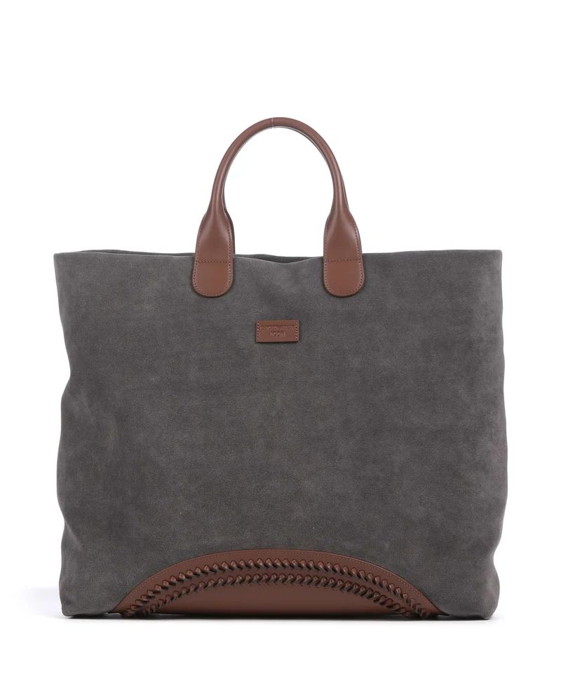 Emporio Armani Capsule Icon Borsa a mano grey whisper