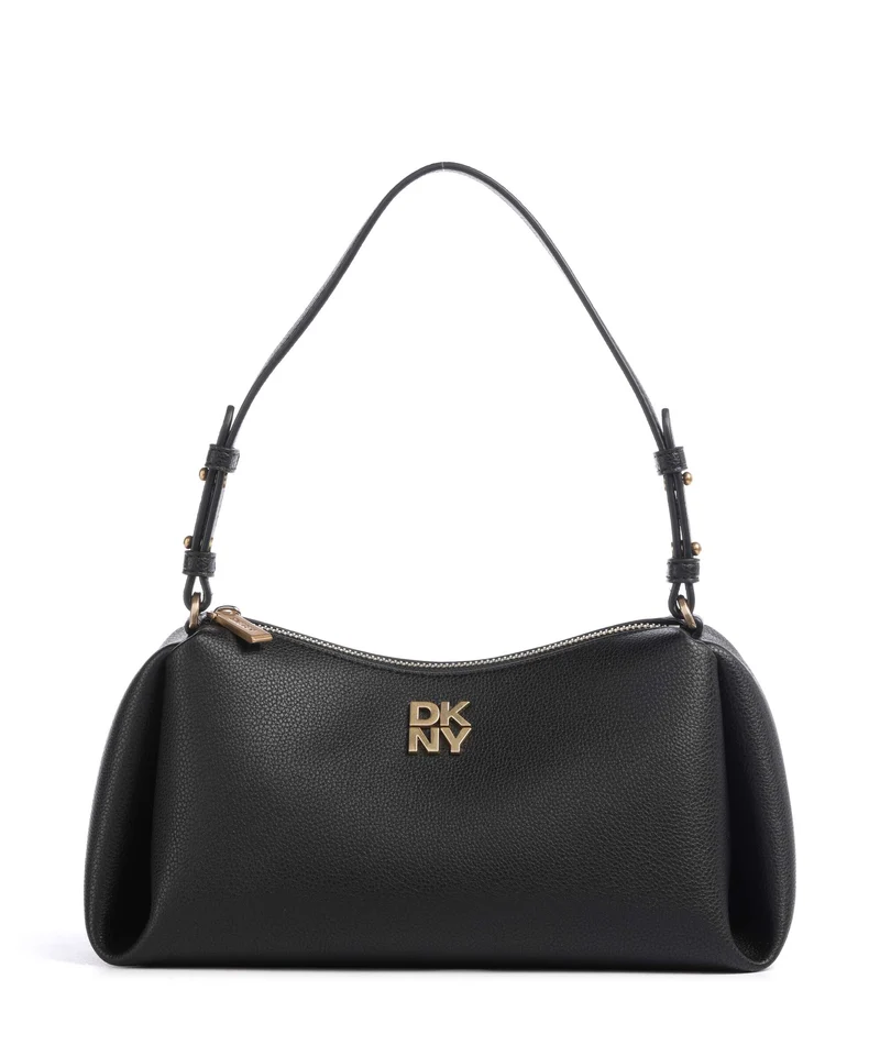 DKNY Remy Borsa a spalla black/gold