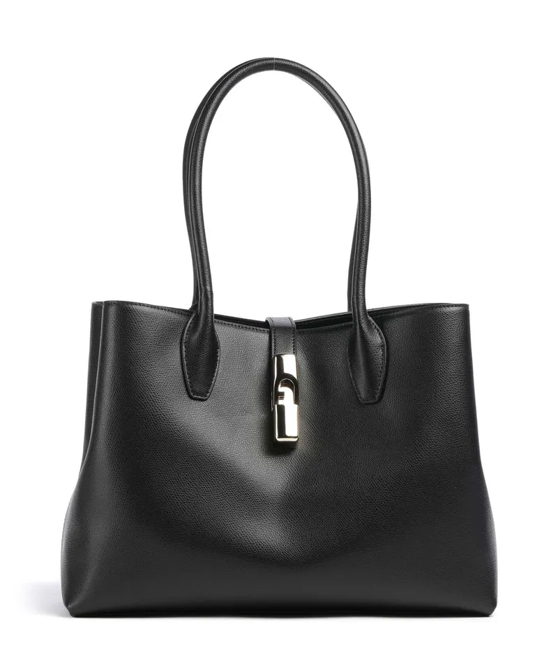 Furla Goccia M Borsa shopper nero