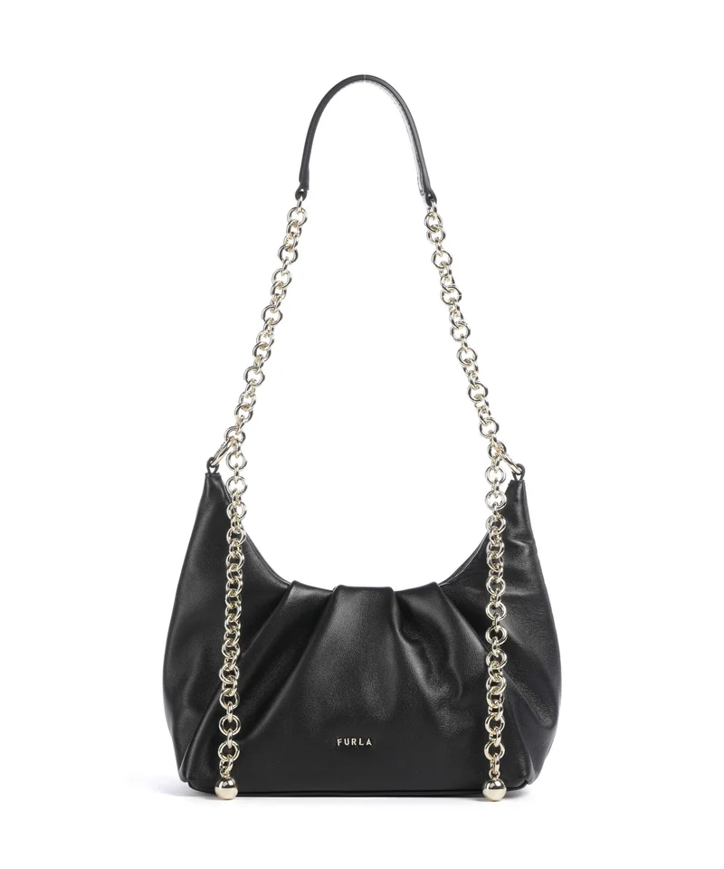 Furla Delia Mini Borsa a spalla nero