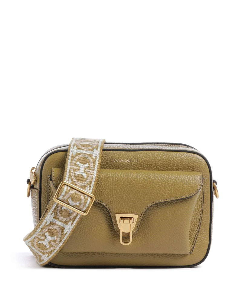 Coccinelle Beat Soft Ribbon Borsa a tracolla seagrass