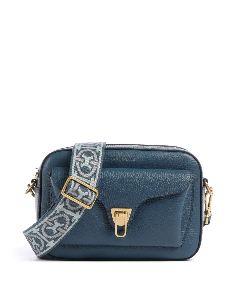 Coccinelle Beat Soft Ribbon Borsa a tracolla deep blue