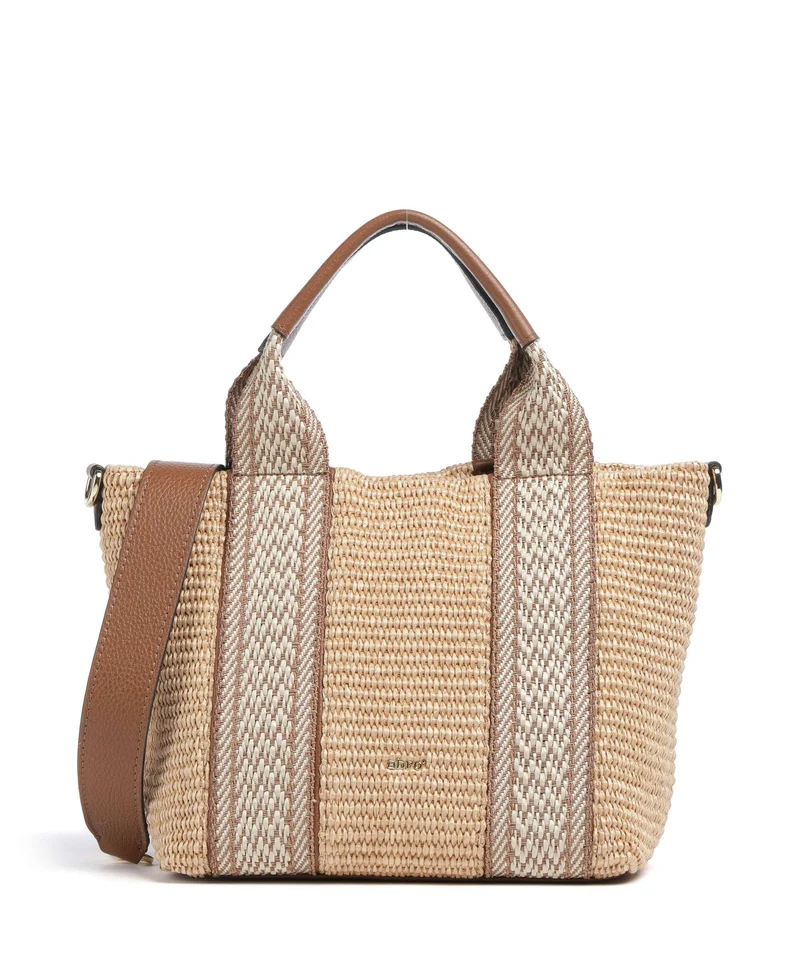 Abro Raffia Kaia Borsa a mano natural