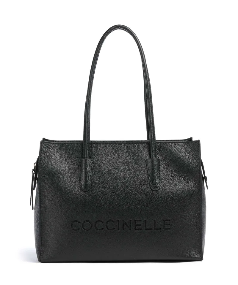Coccinelle Myrtha Borsa shopper noir