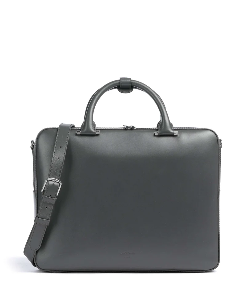 Tiger of Sweden Valise Cartella jet grey