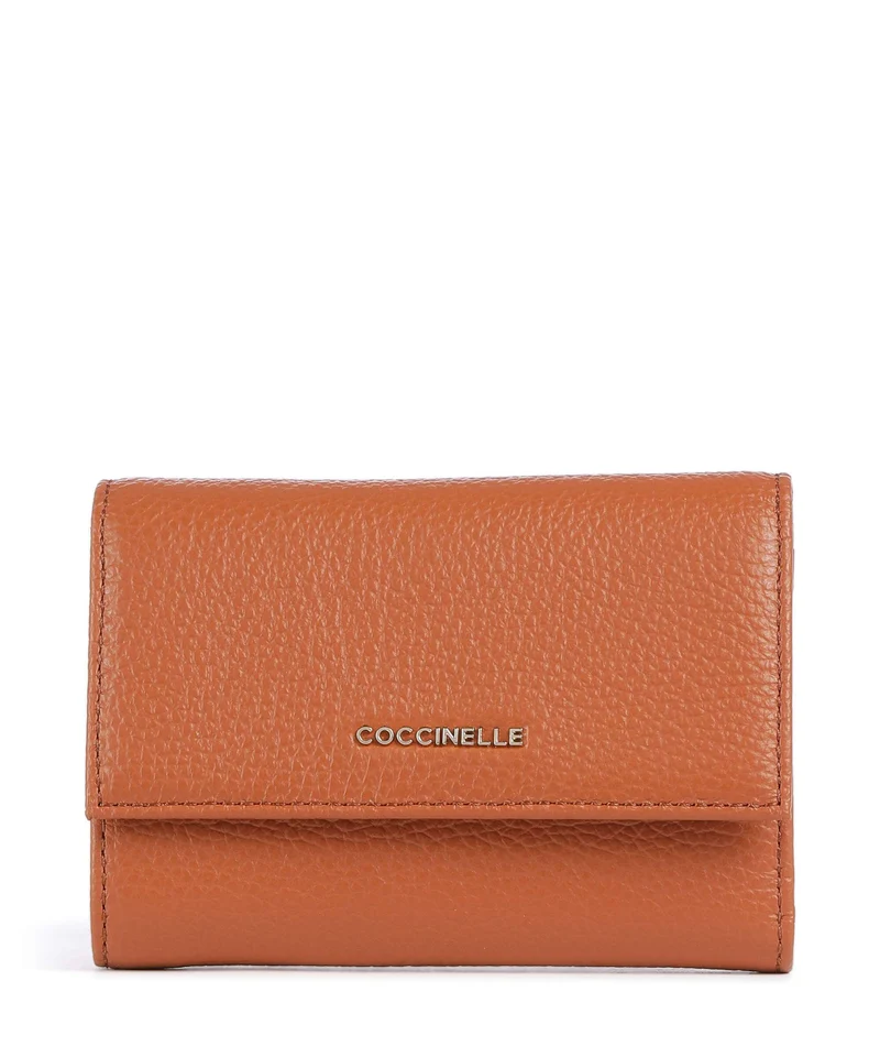 Coccinelle Metallic Soft Portafoglio crab
