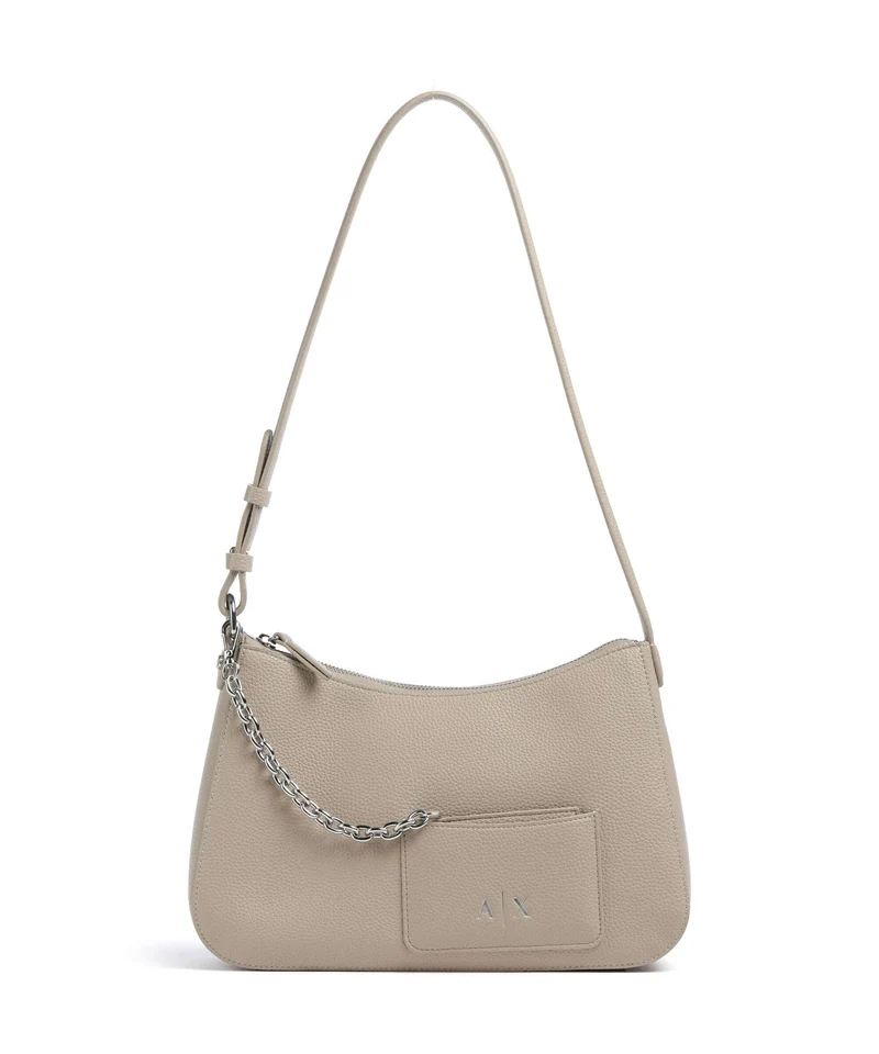 Armani Exchange Mila M Borsa a spalla sand