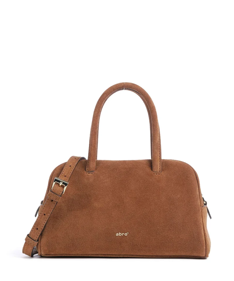 Abro Suede Amara Borsa a mano cuoio