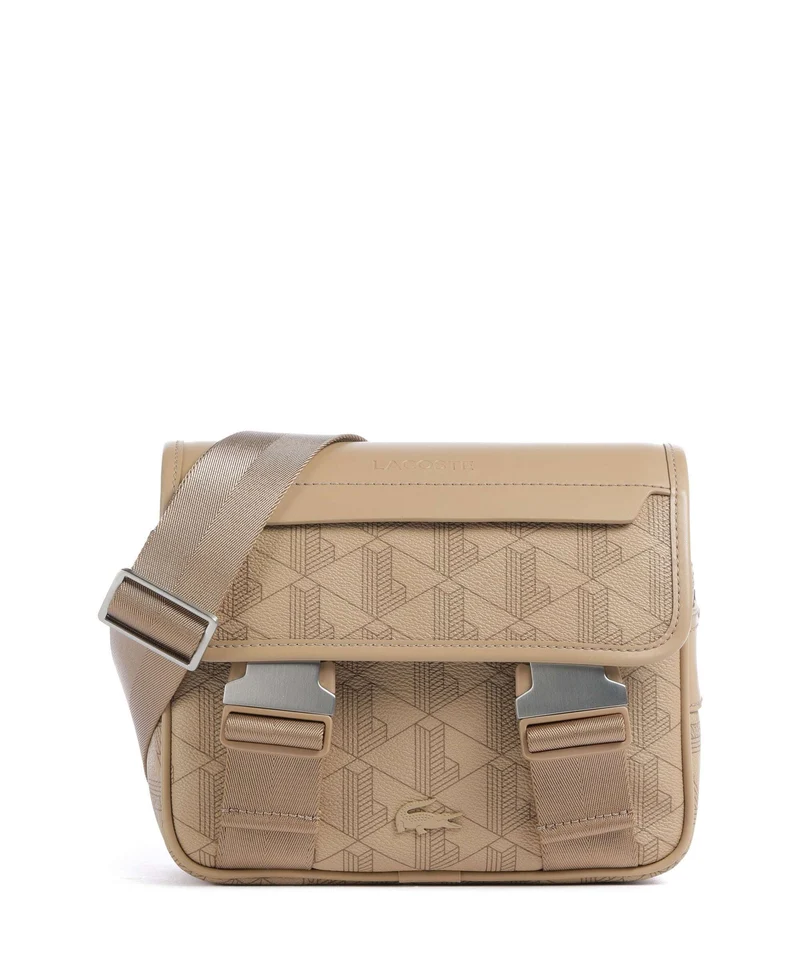 Lacoste The Blend Borsa a tracolla monogram/viennois/otter