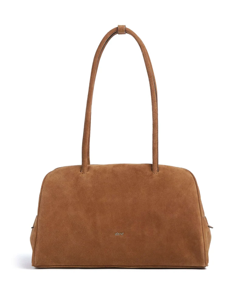 Abro Suede Amara Borsa a spalla cuoio