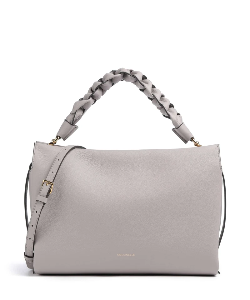 Coccinelle Boheme Grana Double Borsa hobo oyster/pearl