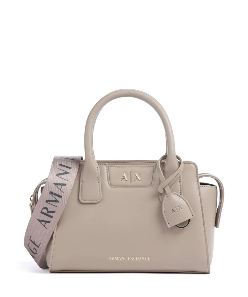 Armani Exchange Amelie S Borsa a mano sand