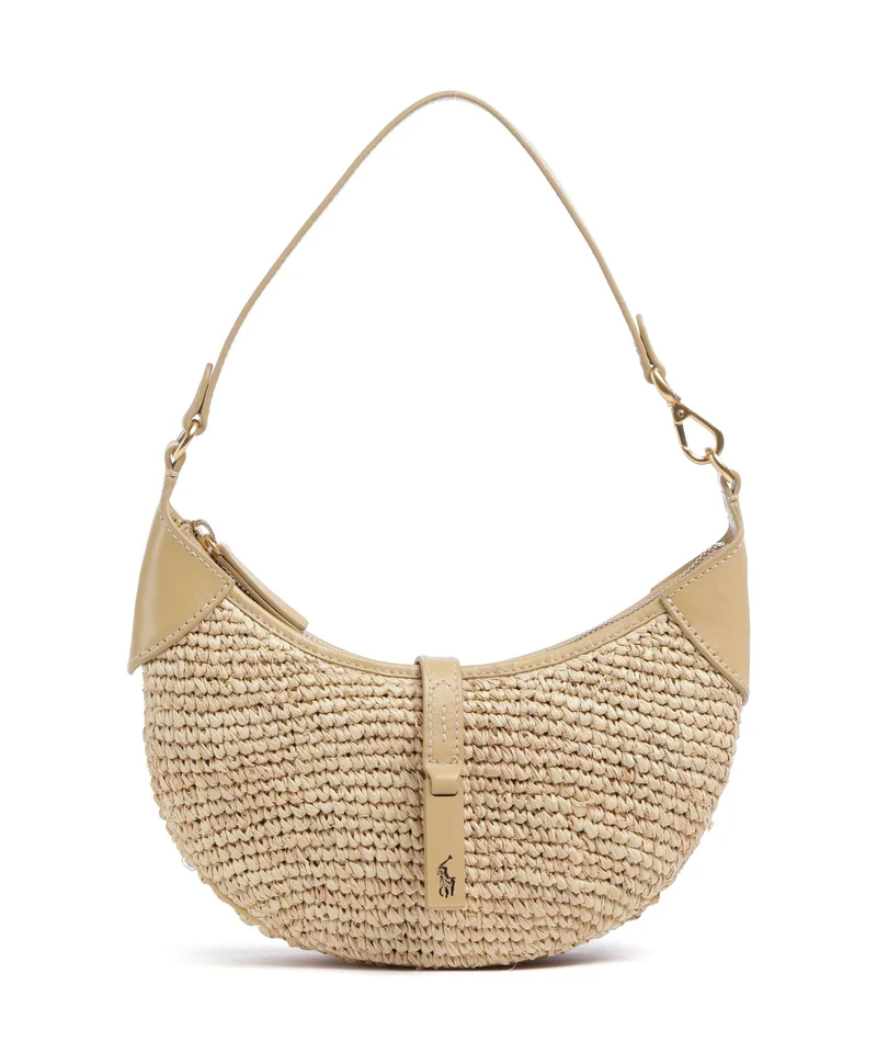Polo Ralph Lauren ID Collection Small Borsa a spalla natural/cashmere