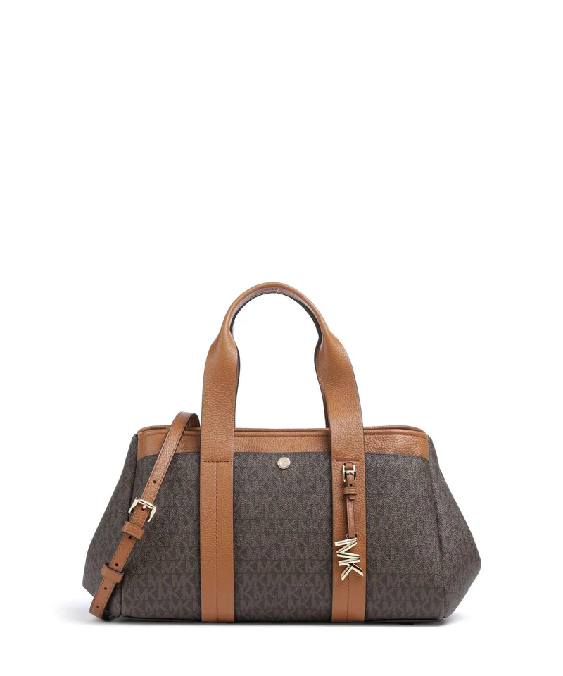 Michael Kors Romee Small Borsa a mano brown/acorn
