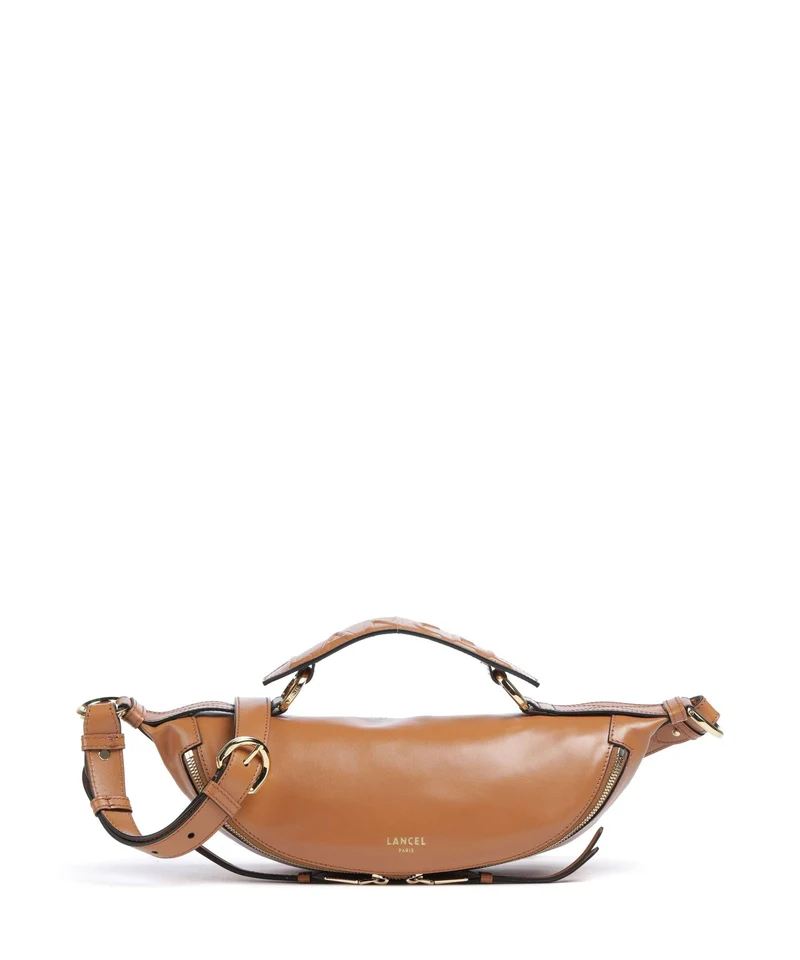 Lancel Origami S Borsa a tracolla camel