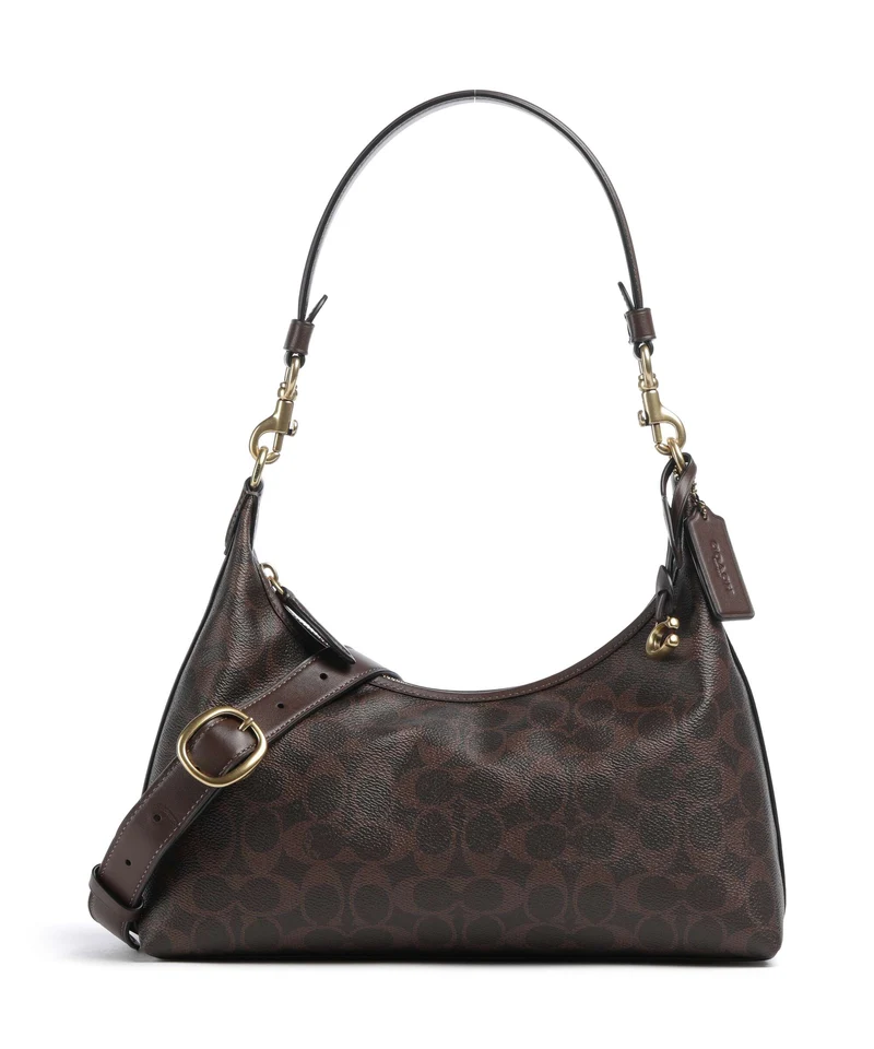 Coach Juliet Signature Borsa a spalla maple